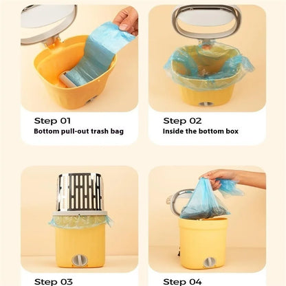 New Cat Litter Shovel Scoop with Refill Bag for Pet Filter Clean Toilet Garbage Picker Cat Supplies Cat Litter Box Self Cleaning