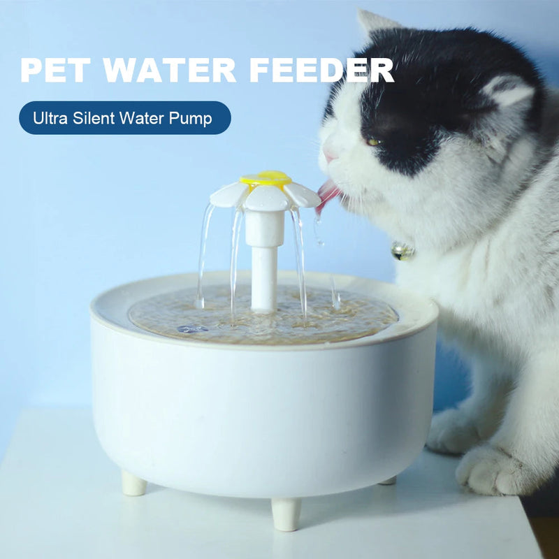 1200ml Automatic Cat Water Fountain Filter USB Electric Mute Pet Drink Bowl Pet Drinking Dispenser Drinker Cats Water Dispenser shimendi Sécurité et Confort pour Chien chat| Shimendi