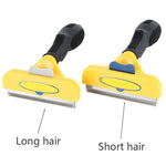 Pet Cat Hair Removal Combs Pet Grooming Brush Dogs Cats Hair Shedding Massage Combs Cat Hair Remover Cleaning Grooming Cat Brush - shimendi