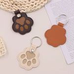 Pet Hair Memorial Keychain PU Leather Keepsake Locket for Cat Dog Fur Pet Hair Storage Pendant Handbag Hanging Accessories - shimendi