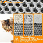 Cat Litter Mat Large Size Waterproof Pet Toilet Cat Litter Trapping Mat Non Slip Double Layer Cats Litter Box Pad Pet Product - shimendi