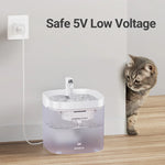 ROJECO Smart Cat Water Fountain Automatic Pet Water Dispenser For Cats Dog Drinking Purifier Fountain with Recirculate Filters - shimendi