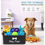 1pc Felt Pet Toy Box, Dog Toy Box, Storage Basket Chest Organizer For Organizing Pet Toys, Blankets, Leashes And Food shimendi Sécurité et Confort pour Chien chat| Shimendi