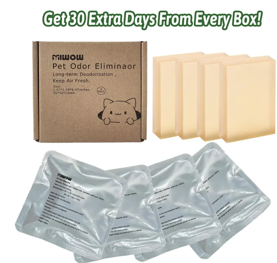 Cat Litter Deodorizer Replacement for PETKIT/Meowant/UBPET Self-Cleaning Cat Litter Box SC01/SC02 - Eliminates Odors at Source