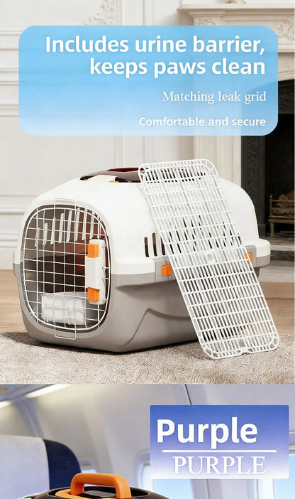 Raymax Portable Pet Carrier Spacecrt  Bag Dog Cage Travel Airline Outing Aircrt Che-in Universal Pet Fitn Scene For 8kg Pet Vet