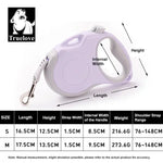 Truelove Tangle Free Retractable Dog Leash 16 Ft Strong Nylon Tape One-Handed Brake Pause Lock Dog Cat Owners Reliable TLL5001 - shimendi