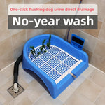 Small Dog Automatic Flushing Household Waste and Cleaning Convenient Micro Porous Slope for Home Dog Toilet 1M Dog Accessories - shimendi