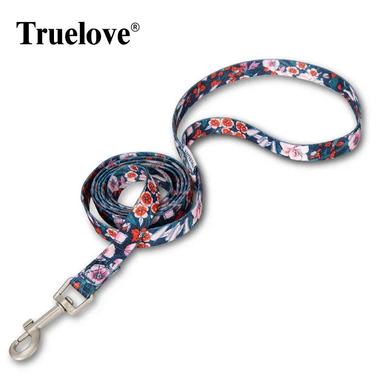 Truelove Floral Pet Leash Premium Quality Trendy Durable and Stylish Designs for Small Medium Top Dropshipping Choice TLL3113
