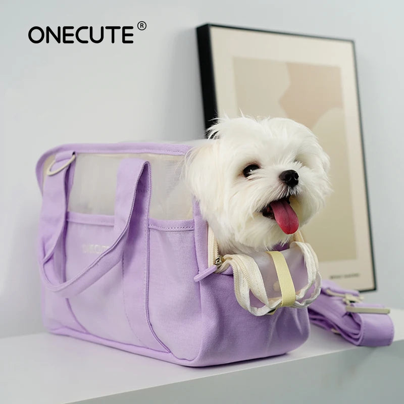 Onecute Carrier Bag Dogs  Cat Handheld Shoulder Transport Backpack Animal Pet Travel  Accessorie