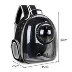 Pet Cat Carrying Bag Space Pet Backpacks Breathable Portable Transparent Backpack Puppy Dog Transport Carrier Space Capsule Bags - shimendi