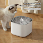 3L Cat Water Fountain Auto Recirculate Filter Large Capacity Filtring Cat Water Drinker USB Electric Mute Cats Water Dispenser - shimendi