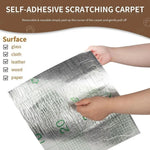 Self-Adhesive Cat Scratching Mat Trimmable Cat Carpet Cat Scratching Carpet Corner Wall Cat DIY Scratch Sofa Furniture Protector - shimendi