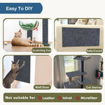 Wall Self-Adhesive Anti Cat Scratch Sofa DIY Cats Scratch Protection Paws Sharpen Trimmable  Carpet Cats Scratch Board ﻿ - shimendi