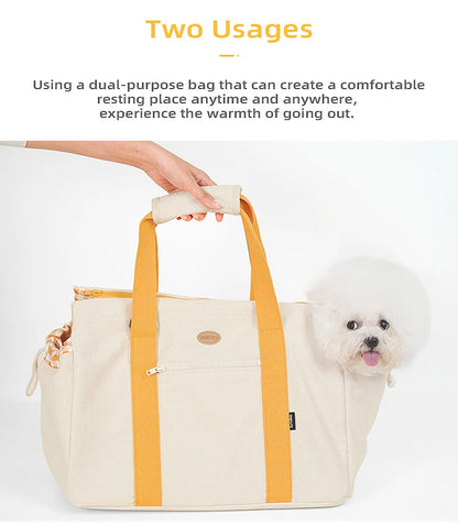 pet small dog cat bag Breathable Pets Handbag  Multipurpose pet bag nest Portable Foldable Dual-use Mobile Dog Nest dog purse