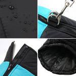 Winter Big Dog Clothes Waterproof Vest Jacket For Small Dogs Cats Outdoor Warm Puppy Coat With D Ring Labrodor Pug Pet Costume - shimendi