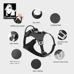 Truelove-Pet Harness with LED Light and Tracker Holder, 19 Modes, for Dog, Cat Time, Highly Recommended for Outdoor Use, TLH6771 shimendi Sécurité et Confort pour Chien chat| Shimendi
