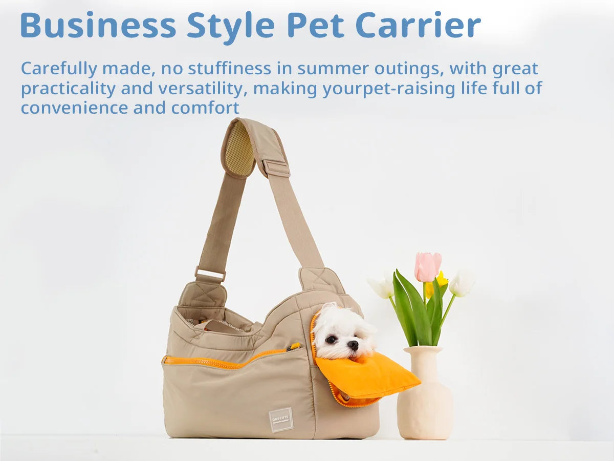 Foldable Pet Carrier Backpack for Small Medium Dogs, Airline Approved Soft Sided Dog Travel Bag with Breathable Mesh