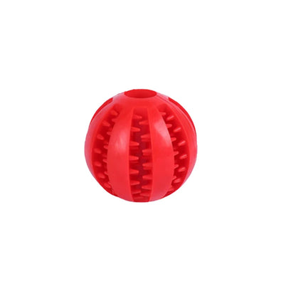 New Pet Dog Toy Interactive Rubber Balls for Small Large Dogs Puppy Cat Chewing Toys Pet Tooth Cleaning Indestructible Dog Ball