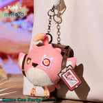 [Genuine] Game Genshin Impact Cosplay Diy Accessories Cacucu Pink Plush Sound Pendant Ifa Keychain Mini Storage Bag Xmas Gifts shimendi Sécurité et Confort pour Chien chat| Shimendi