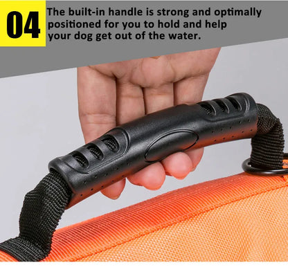 Truelove Pet Swimming Life Jacket Safety Vest for Dog in Summer Fashion Adjustable Reflective in Pool Surfing Drifting TLY1951