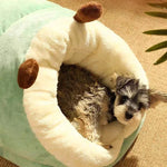 Soft Dog Bed Sofa Warm Plush Pet Kennel for Small Medium Dogs Cats Teddy Sleeping Nest Cozy Puppy Cave House Dog Accessories - shimendi