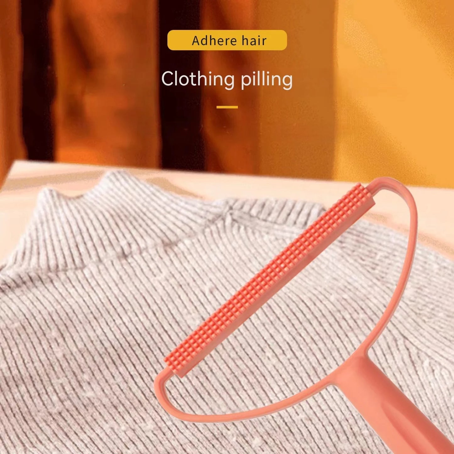 Coats Hats Lint Trimmer Hair Scraper Portable Lint Remover Carpet Wool Coat Clothes Pet Hair Remover Brush