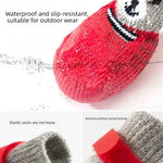 Adjustable Anti-slip Dog Foot Protectors Puppy Essentials Warm Anti-slip Soft-soled Shoes for Dogs in Winter Puppies Accessories - shimendi