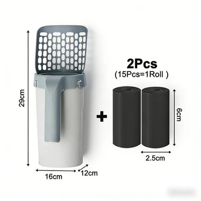 Reusable Cat Litter Scoop Refill for Cats, Litter Box Toilet Waste Cleaner Pet Supplies