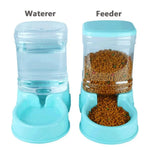 3.8L PP material Pet feeder Pet Water Fountain Drink Bowl Automatic Pet Feeder Large Cat Dog Food Dispenser - shimendi