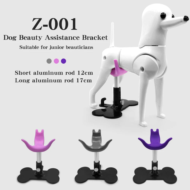 Dog Grooming Assisted Standing Bracket Adjustable Pet Grooming Articles Small Bench Beautician Auxiliary Fixed Dog Seat shimendi Sécurité et Confort pour Chien chat| Shimendi