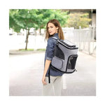 Cat Bag Outdoor Portable Cat Backpack, Foldable Small Dog And Cat Outdoor Bag Expandable Double Shoulder Pet Backpack shimendi Sécurité et Confort pour Chien chat| Shimendi
