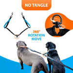Explosion-Proof Short Elastic Buffer Pet Leash One-Hand Drag Two-Walking Rope Running Dog Accessories for Small Large Dogs - shimendi