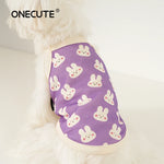 Pet Dog Vest Summer Cool Dog Clothes Cartoon Animals Cute Dog Clothing For Puppy Breathable Vest Yorkshire Chihuahua Costume - shimendi