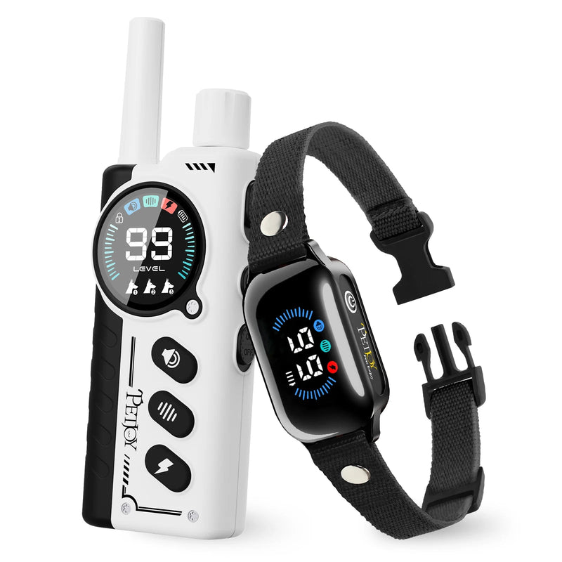 3300 FT Dog Training Collar Rechargeable Remote Control IP67 Waterproof Shock Vibration for 1 Dog with Lockable Shock For Dogs shimendi Sécurité et Confort pour Chien chat| Shimendi