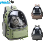 Transparent Pet Cat Carrier Bag Outdoor Travel Backpack for Cats Small Dogs Breathable Cat Carrying Bag Pet Supplies - shimendi