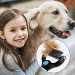 Professional Pet Deshedding Brush Dog Hair Remover Pet Fur Knot Cutter Puppy Cat Comb Brushes Dogs Grooming Shedding Supplies shimendi Sécurité et Confort pour Chien chat| Shimendi