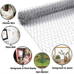 25M Roll Welded Chicken Wire Mesh Animal Fence Barrier Garden Fencing Net Strong shimendi Sécurité et Confort pour Chien chat| Shimendi