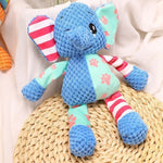 Pet Plush Toy Cute Animals Bite Resistant Interactive Squeaky Dog Chewing Toy Pet Dog Teeth Cleaning Chew Toy Pet Supplies - shimendi