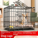 Foldable Portable Metal Dog Crate Kennel Small Puppy Indoor Outdoor Travel Car Home Removable Tray Secure Pets Dog Playpen shimendi Sécurité et Confort pour Chien chat| Shimendi