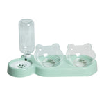 Pet SuppliesElevated Bowls for Cats and DogsDurable Double Cat and Dog Bowl FeedersElevated Cat Feeding and Drinking Supplies - shimendi