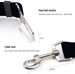 Adjustable Pet Cat Dog Car Seat  Belt Pet Seat Vehicle Dog Harness Lead Clip Safety Lever Traction Dog Collars Dog Accessoires shimendi Sécurité et Confort pour Chien chat| Shimendi