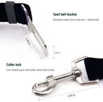 Adjustable Pet Cat Dog Car Seat  Belt Pet Seat Vehicle Dog Harness Lead Clip Safety Lever Traction Dog Collars Dog Accessoires - shimendi