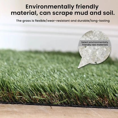 Indoor Outdoor Washable Dog Potty Grass with Tray Resuable Potty Pet Loo Washable Reusable Pee Pad for Puppy Potty Training