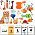 5/15/20/30pcs Random Type Durable Tough Interactive Cotton Pet Puppy Toys Vocal Toys For Small And Medium Dog Supplies - shimendi