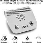 Dog Grooming Clipper Replacement Blades Compatible with Andis Pet Clipper/Oster-A5/Wahl KM-10 Series Dog Clipper shimendi Sécurité et Confort pour Chien chat| Shimendi