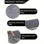 1pc Felt Pet Toy Box, Dog Toy Box, Storage Basket Chest Organizer For Organizing Pet Toys, Blankets, Leashes And Food shimendi Sécurité et Confort pour Chien chat| Shimendi