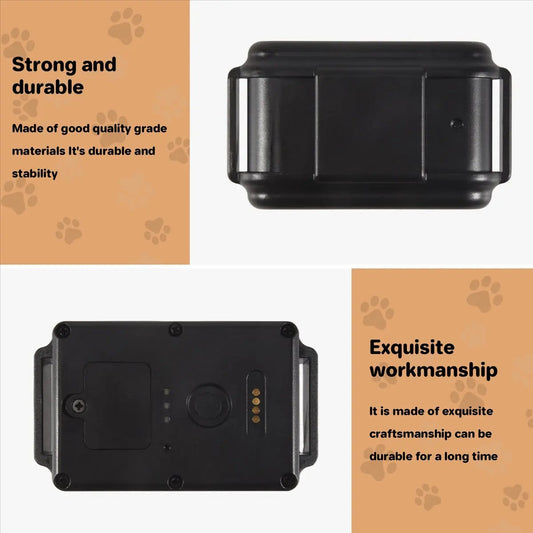 Pet Tracker Gps Collar for Dogs Gps Tracking Animal Real Time Tracking IP67 Waterproof Hound Locator for Medium Big Dogs shimendi Sécurité et Confort pour Chien chat| Shimendi