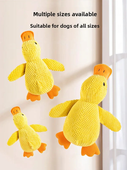 1/3PCS Things For Dogs Dogs Accessories Dog Supplies Calming Duck Squeaky Plush Toy Luxury Sleep Aid Durable Puppy Companion Pet