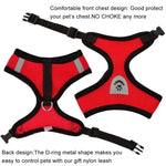 Cat Harness Vest Walking Lead Leash For Puppy Dogs Collar Polyester Adjustable Mesh Dog Harness For Small Medium Pet Accessories shimendi Sécurité et Confort pour Chien chat| Shimendi