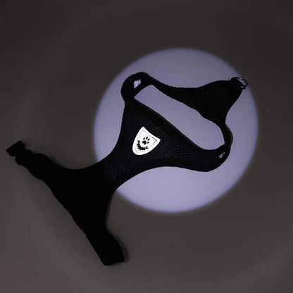 Cat Harness Vest Walking Lead Leash for Puppy Dogs Collar Polyester Adjustable Mesh Dog Harness for Small Medium Pet Accessories